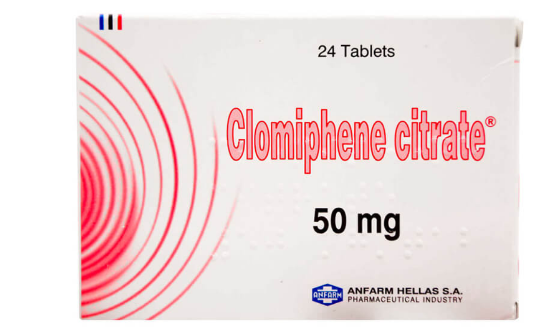 Clomiphene Citrate (Clomid) - 24 tabs (50mg/tab)
