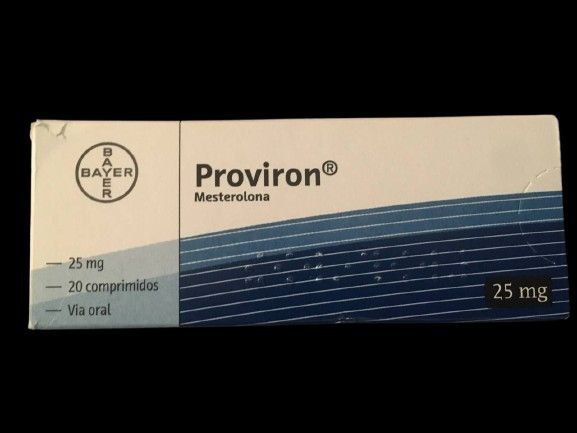 proviron Bayer Portugal 25 mg 20 tablets