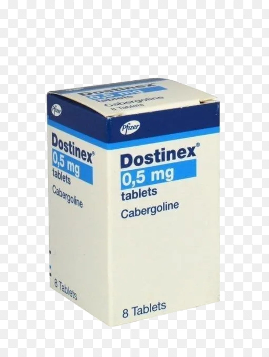 Dostinex Pfizer (Cabergoline) - 8 tabs x 0.5mg