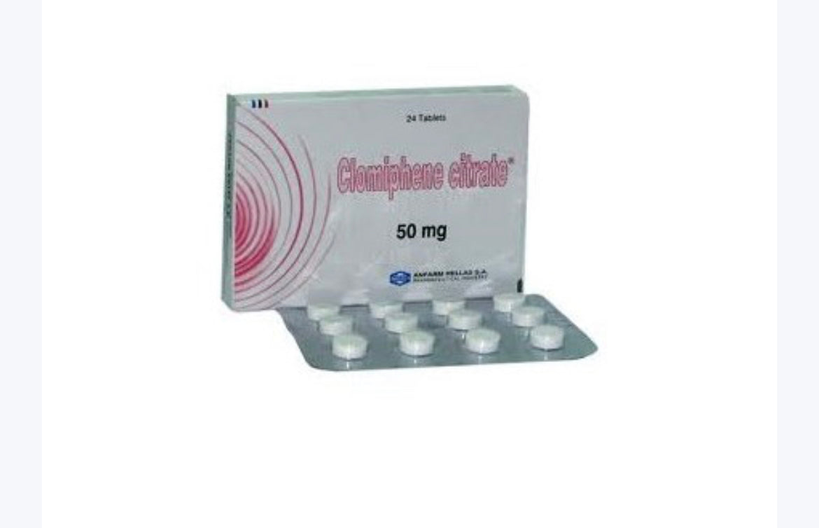 Citrato de clomifeno Anfarm Hellas 24 tabs [50mg/tab]