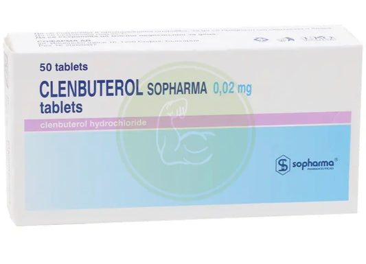 Sopharma Clenbuterol 50 tabs (0,02 mg/tab)