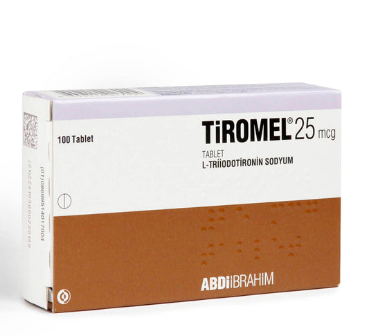 Tiromel 25mcg 100tab Abdi Ibrahim