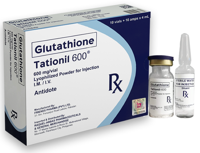Glutathione (Italy) 10 Vial 600mg