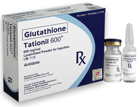 Glutathione (Italy) 10 Vial 600mg