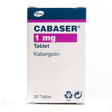 Cabaser Pfizer (Cabergoline) - 20 tabs x 1 mg