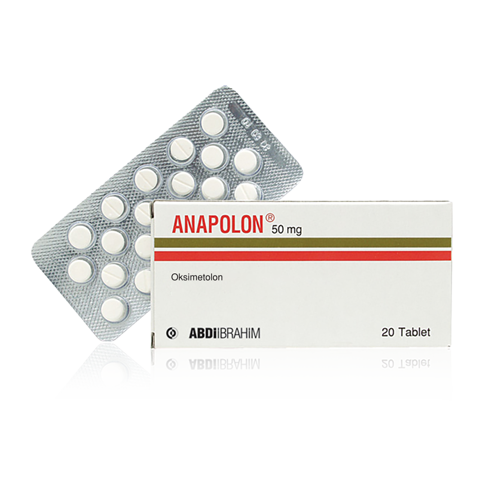 Anapolon Abdi Ibrahim (Oxymetholone) - 20 tabs (50mg/tab)