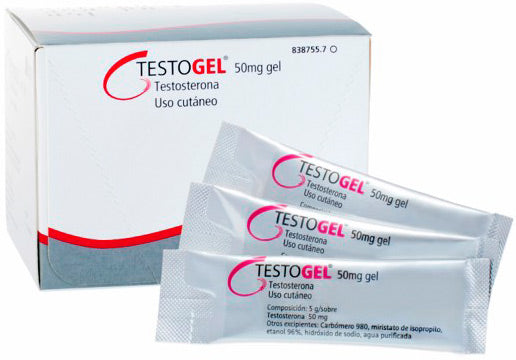 TestoGel 30 sachet 50mg paises del este